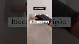 #artecret Texturas, efectos y colores para la decoración de tus paredes