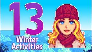 13 Things You Can Do During Winter in Stardew Valley