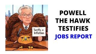 Powell the Hawk Testifies - Stock Market CRASH - Sahm Rule False Positive - Fake Jobs Report Exposed