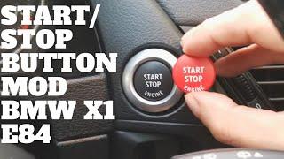 DIY Replacing The Start Stop Button Mod On A BMW X1 (Simple and Easy)