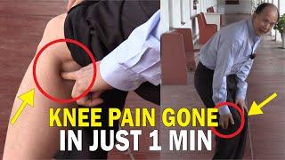 Master Chunyi Lin | Heal your Knee Pain in Just 1 min| The Qigong Technique