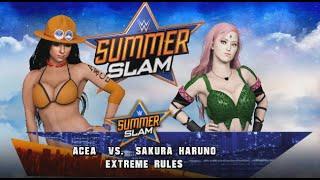 (Bikini Match) Acea Vs Sakura Haruno - WWE 2K23