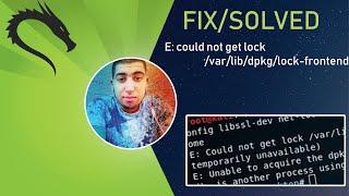 FIX/ SOLVED Linux Error  [ E: could not get lock  /var/lib/dpkg/lock-frontend ]