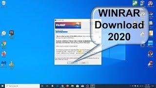 How to DownLoad WinRAR and WINRAR download - Windows 10 The Easy Way 2020