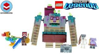 LEGO Minecraft 21257 The Devourer Showdown Speed Build Review