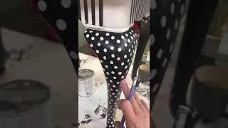 How to paint Perfect polka dots easily