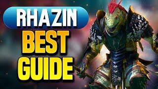 RHAZIN SCARHIDE | Build & Guide for a DEFENSIVE BEAST!