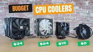 Can These Budget CPU Coolers Cool the Ryzen 5 5600X & Ryzen 7 5700X3D?