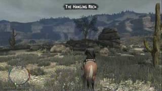 Red Dead Redemption : Treasure Map Location1 (The Hanging Rock) in Armadilo