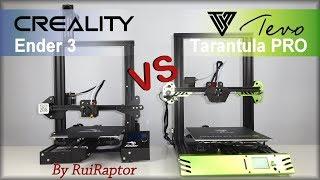 Tevo TARANTULA PRO vs Creality ENDER3 - All The Differences