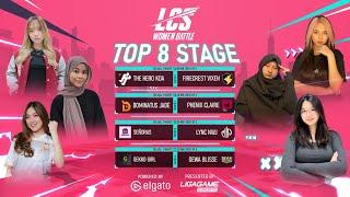LIGAGAME LCS WOMEN BATTLE TOP 8: DEWA BLISSE vs GEKKO GIRL | Tournament Valorant Indonesia