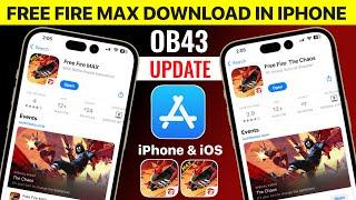  Free Fire Max Download in iPhone | How To Download Free Fire & Free Fire Max in iPhone - 2024