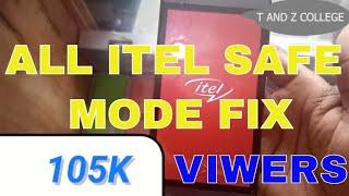 ITEL SAFE MODE REMOVE @SAFE MODE