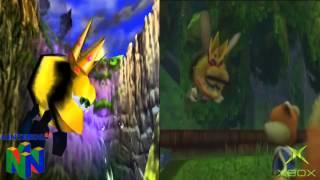 Conker Comparison (N64/Xbox) Beehive