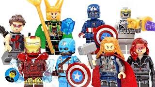 Avengers Captain America First Avenger Marvel Cinematic Universe Unofficial LEGO Minifigures