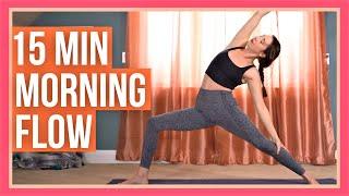15 min Morning Yoga Flow - ENERGIZING MORNING YOGA