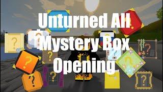 I Open every Mystery box every Workshop Crate and Every Bag In Unturned