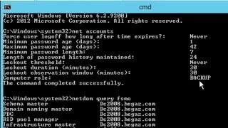 How To Seize Fsmo Role Upgrade Domain Controller From Windows Server 2008 To Windows Server 2012