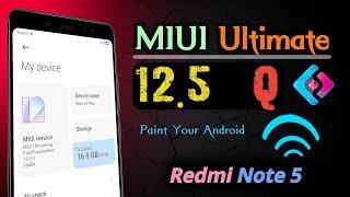 Redmi 5 Plus MIUI Ultimate 12.5 Android 10 || Redmi Note 5 Update Android 12 Latest || Vince