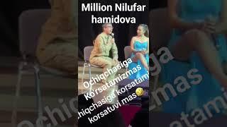 Tez ko'ring Million Nilufar Hamidova, bu ochiqchasiga KO'RSATAMIZMAS #million #2023#Nilufar#Hamidova