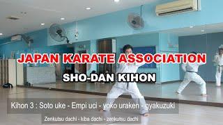 JKA Sho Dan Kihon Preparation by Senpai Akmal