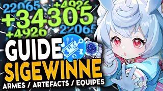 TROP DE GENTILLESSE ! Guide SIGEWINNE : Artéfacts, Teams & Armes ! | Genshin Impact