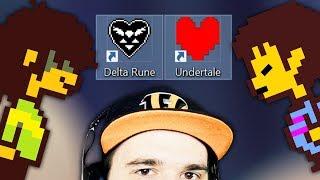 Undertale  Что будет, если объединить Андертейл и Deltarune? (JOHN BRAIN) | Реакция