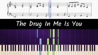 How to play piano part of The Drug In Me Is Reimagined by Falling In Reverse