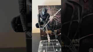 Posing ct toys black suit tobey #shorts #shfiguarts #spiderman #viral