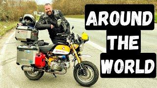 Riding A Tiny Motorcycle Around The World Can You Believe It! | S1E2