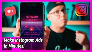 How To Create Video Ads For Instagram Stories! Promote Your Content Fast!