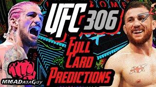 Noche UFC 306 Full Card Predictions and Analysis