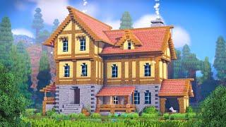 Minecraft | How to build a Medieval House [Tutorial]