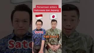 Persamaan antara Indonesia dan Jepang. #Shorts