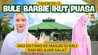 BULE BARBIE PUASA RAMADAN LAGI! TAHUN KE-3 DI INDONESIAMASIH KUAT?!