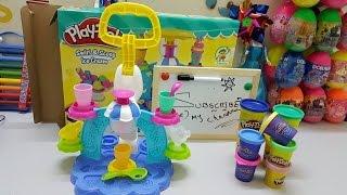 Play Doh Ice cream  Swirl & scoop Creations New Playdough Scoops Makes Play-Doh Fun unboxing