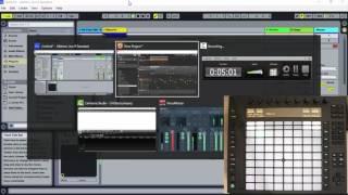 Maschine and Ableton Push Together Using Link Software | Easy Way To Collaborate [Jam Session]