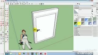 DOOR DESIGN TUTORIAL - SKETCHUP