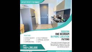 Modern one bedroom in prime location Patong - SSC247