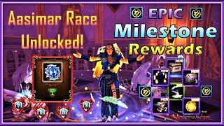 All 4 Milestones Complete in 2 Hours! EPIC Rewards & Aasimar finally Unlocked! Mod 19 Neverwinter