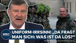 BUNDESWEHR: “Rare lack of instinct” - uniform madness in the Ministry of Defense!