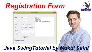 Registration Form in Java | Most important! | Must watch