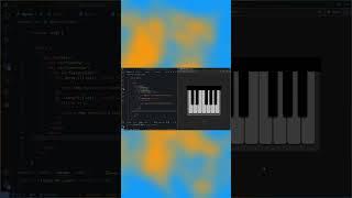 Playing Among Us Sound on a Piano Built with React, TypeScript & CSS | Watch Full Video #react #css