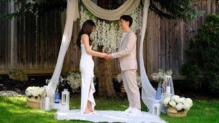 Garden Wedding. Mr & Mrs Moment ️ #YenTinhvan #YTV080523