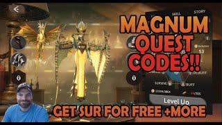 3 Codes! | Get Sur | Magnum Quest