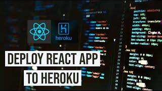 Deploy React app to Heroku