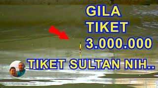 LOMBA ‼️ MANCING IKAN MAS GILA TIKET 3 JUTA TIKET SULTAN 