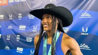 "One of the Scariest Moments of My Career" Tara Davis-Woodhall After Clutch 7.00m to Win Long Jump