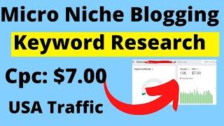 Micro Niche Blog Keywords 2020 | CpC $7.00 | Keywords -  bealls credit card