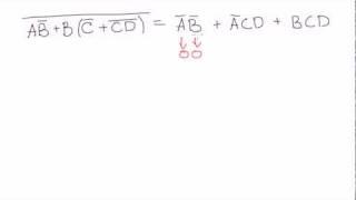 Boolean algebra #26: Sum of products (SOP) form